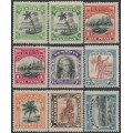 PENRHYN / COOK IS - 1920-1929 ½d to 1/- Pictorials set of 9, MH – SG # 32-40 PENRHYN / COOK IS - 1920-1929 ½d to 1/- Pictorials set of 9, MH – SG # 32-40