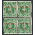 PENRHYN / COOK IS - 1915 ½d green KEVII, missing full-stop variety, MH – SG # 19c+19cb PENRHYN / COOK IS - 1915 ½d green KEVII, missing full-stop variety, MH – SG # 19c+19cb
