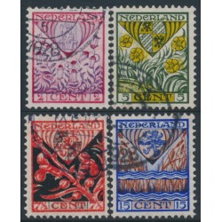NETHERLANDS - 1927 Voor het Kind set of 4, used – NVPH # 208-211
