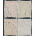 NETHERLANDS - 1930 Voor het Kind set of 4, coil perforations, used – NVPH # R86-R89 NETHERLANDS - 1930 Voor het Kind set of 4, coil perforations, used – NVPH # R86-R89