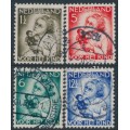 NETHERLANDS - 1934 Voor het Kind set of 4, used – NVPH # 270-273