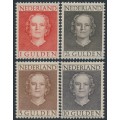NETHERLANDS - 1949 1G to 10G Queen Juliana set of 4, MH – NVPH # 534-537