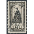 NETHERLANDS - 1923 2½G brown-black Jubilee, used – NVPH # 130 NETHERLANDS - 1923 2½G brown-black Jubilee, used – NVPH # 130