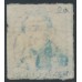 BELGIUM - 1849 20c blue King Leopold I, used – Michel # 2a