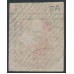 BELGIUM - 1849 40c rose King in medallion, boxed watermark, used – Michel # 5A BELGIUM - 1849 40c rose King in medallion, boxed watermark, used – Michel # 5A