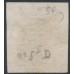 BELGIUM - 1851 40c carmine King in medallion, unboxed watermark, used – Michel # 5By