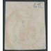 BELGIUM - 1861 1c green King in large medallion, used – Michel # 6II