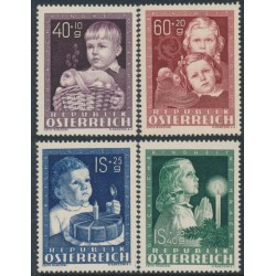 AUSTRIA - 1949 Children’s Welfare set of 4, MNH – Michel # 929-932