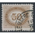 AUSTRIA - 1894 50Kr brown Postage Due, perf. 11½:11½, used – Michel # P9E