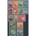 AUSTRIA - 1935 5g to 10S Airmail set of 15, MNH – Michel # 598-612