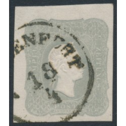 AUSTRIA - 1861 1.05Kr deep grey Newspaper Stamp, used – Michel # 23b