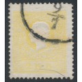AUSTRIA - 1858 2Kr pale yellow Emperor Franz Joseph (type II), used – Michel # 10IIa AUSTRIA - 1858 2Kr pale yellow Emperor Franz Joseph (type II), used – Michel # 10IIa