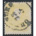 AUSTRIA - 1858 2Kr pale yellow Emperor Franz Joseph (type II), used – Michel # 10IIa AUSTRIA - 1858 2Kr pale yellow Emperor Franz Joseph (type II), used – Michel # 10IIa