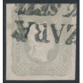 AUSTRIA - 1861 1.05Kr pale grey Newspaper Stamp, used – Michel # 23a AUSTRIA - 1861 1.05Kr pale grey Newspaper Stamp, used – Michel # 23a