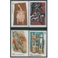 AUSTRALIA - 1971 Aboriginal Art set of 4, MNH – SG # 494-497 AUSTRALIA - 1971 Aboriginal Art set of 4, MNH – SG # 494-497