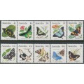 AUSTRALIA - 1983 Butterflies set of 10, MNH – SG # ex. 783-806 AUSTRALIA - 1983 Butterflies set of 10, MNH – SG # ex. 783-806