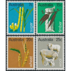 AUSTRALIA - 1969 7c to 25c Primary Industries set of 4, MNH – SG # 440-443