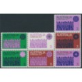 AUSTRALIA - 1971 Christmas block of 7 (cream paper), MNH – SG # 498a AUSTRALIA - 1971 Christmas block of 7 (cream paper), MNH – SG # 498a