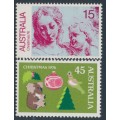 AUSTRALIA - 1976 15c & 45c Christmas set of 2, MNH – SG # 635-636 AUSTRALIA - 1976 15c & 45c Christmas set of 2, MNH – SG # 635-636