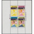 AUSTRALIA - 1976 18c National Stamp Week M/S, MNH – SG # MS634 AUSTRALIA - 1976 18c National Stamp Week M/S, MNH – SG # MS634