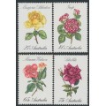 AUSTRALIA - 1982 27c to 75c Roses set of 4, MNH – SG # 843-846 AUSTRALIA - 1982 27c to 75c Roses set of 4, MNH – SG # 843-846