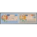 AUSTRALIA - 1984 45c Airmail pair, MNH – SG # 903a AUSTRALIA - 1984 45c Airmail pair, MNH – SG # 903a
