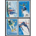 AUSTRALIA - 1984 30c Skiing in Australia set of 4, MNH – SG # 915-918 AUSTRALIA - 1984 30c Skiing in Australia set of 4, MNH – SG # 915-918