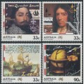 AUSTRALIA - 1985 33c & 90c Bicentennial (Navigators) set of 4, MNH – SG # 972-975 AUSTRALIA - 1985 33c & 90c Bicentennial (Navigators) set of 4, MNH – SG # 972-975