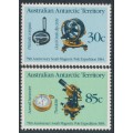 AUSTRALIA / AAT - 1984 Magnetic Pole set of 2, MNH – SG # 61-62 AUSTRALIA / AAT - 1984 Magnetic Pole set of 2, MNH – SG # 61-62
