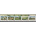 AUSTRALIA - 1989 39c Pastoral Era strip of 5, MNH – SG # 1203a AUSTRALIA - 1989 39c Pastoral Era strip of 5, MNH – SG # 1203a