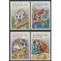 AUSTRALIA - 1990 41c to 80c Animals of the High Country set of 4, MNH – SG # 1223-1236 AUSTRALIA - 1990 41c to 80c Animals of the High Country set of 4, MNH – SG # 1223-1236