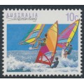 AUSTRALIA - 1992 10c Sailboarding, perf. 14:14½, MNH – SG # 1174a AUSTRALIA - 1992 10c Sailboarding, perf. 14:14½, MNH – SG # 1174a