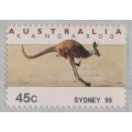 AUSTRALIA - 1995 45c Kangaroos & Koalas CPS set of 6, SYDNEY 95, MNH – ACSC # 1806A-1806F
