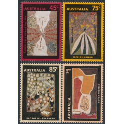 AUSTRALIA - 1993 45c to $1 Aboriginal Art set of 4, MNH – SG # 1388-1391