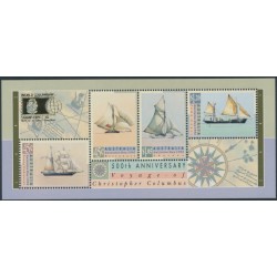 AUSTRALIA - 1992 Australia Day M/S, o/p Columbian Stamp Expo, MNH – SG # MS1337