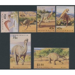 AUSTRALIA - 1993 45c to $1.05 Dinosaurs set of 6, MNH – SG # 1423-1428
