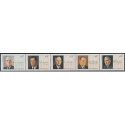 AUSTRALIA - 1994 45c Prime Ministers strip of 5, MNH – SG # 1470a