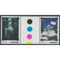 AUSTRALIA - 1979 20c Waterfalls se-tenant gutter pair, MNH – SG # 713a AUSTRALIA - 1979 20c Waterfalls se-tenant gutter pair, MNH – SG # 713a