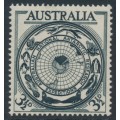 AUSTRALIA - 1954 3½d black AAT Research, MNH – SG # 279