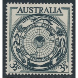 AUSTRALIA - 1954 3½d black AAT Research, MNH – SG # 279