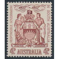 AUSTRALIA - 1957 4d red-brown SA Government, MNH – SG # 296