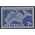 AUSTRALIA - 1957 7d blue Flying Doctor, MNH – SG # 297