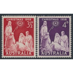 AUSTRALIA - 1958 Christmas set of 2, MNH – SG # 306-307