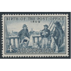 AUSTRALIA - 1959 4d slate Post Office Anniversary, MNH – SG # 331