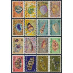 COCOS ISLANDS - 1985 1c to $3 Shells & Molluscs set of 16, MNH – SG # 135-150