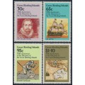COCOS ISLANDS - 1984 Discovery of the Islands set of 4, MNH – SG # 115-118