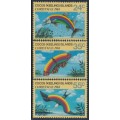 COCOS ISLANDS - 1984 24c to 55c Christmas set of 3, MNH – SG # 122-124