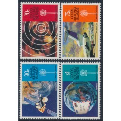 COCOS ISLANDS - 1987 70c to $1 Communications set of 4, MNH – SG # 165-168