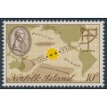 NORFOLK ISLAND - 1969 10c Captain Cook, MNH – SG # 99