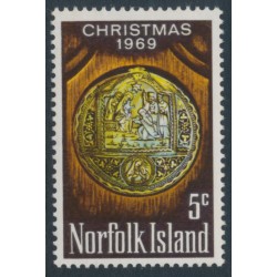 NORFOLK ISLAND - 1969 5c Christmas, MNH – SG # 102